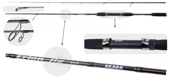 Spiningas AKARA «ERION Jig (2-8) TX-30» 2X 228 cm paveikslėlis 1 iš 1