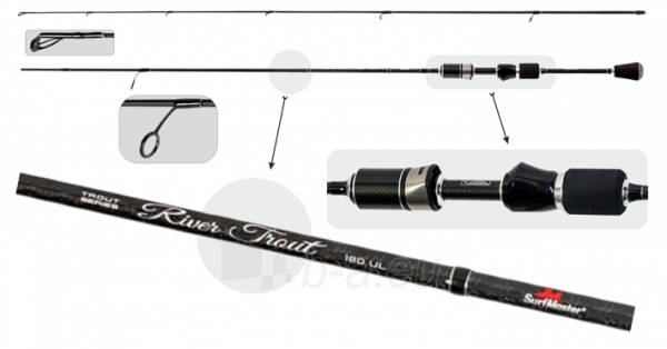 Spiningas SURF MASTER «RIVER TROUT TX-30» 2X paveikslėlis 1 iš 1