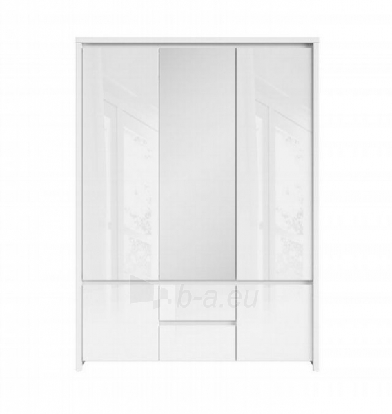 Cupboard Kaspian SZF5D2S white/white sparkling paveikslėlis 1 iš 3