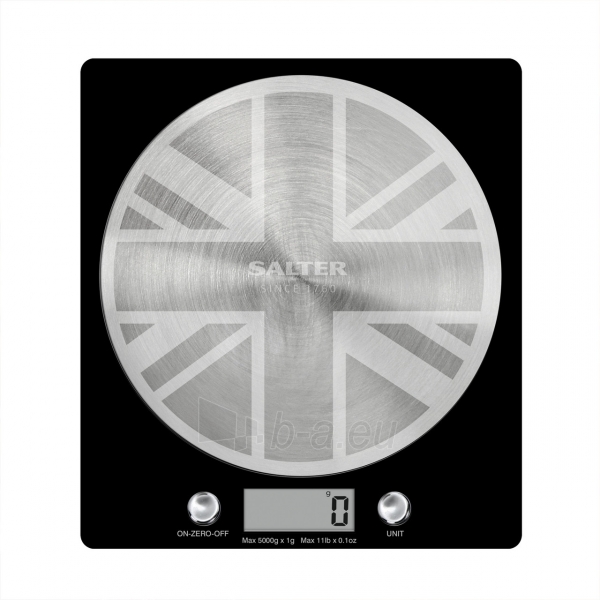 Svarstyklės Salter 1036 UJBKDR Great British Disc Digital Kitchen Scale paveikslėlis 1 iš 10