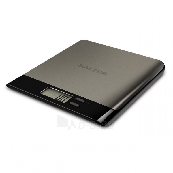 Svarstyklės Salter 1052A SSBKDR Arc Pro Stainless Steel Digital Kitchen Scale paveikslėlis 1 iš 6