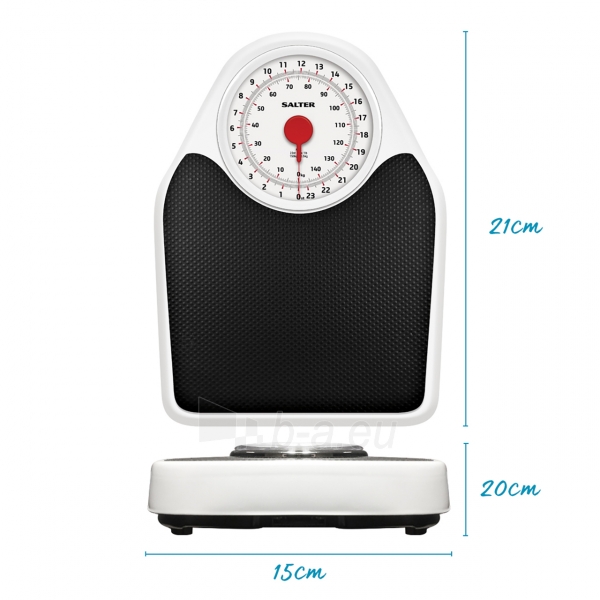 Svarstyklės Salter 145 BKDR Doctor Style Mechanical Bathroom Scale paveikslėlis 7 iš 7