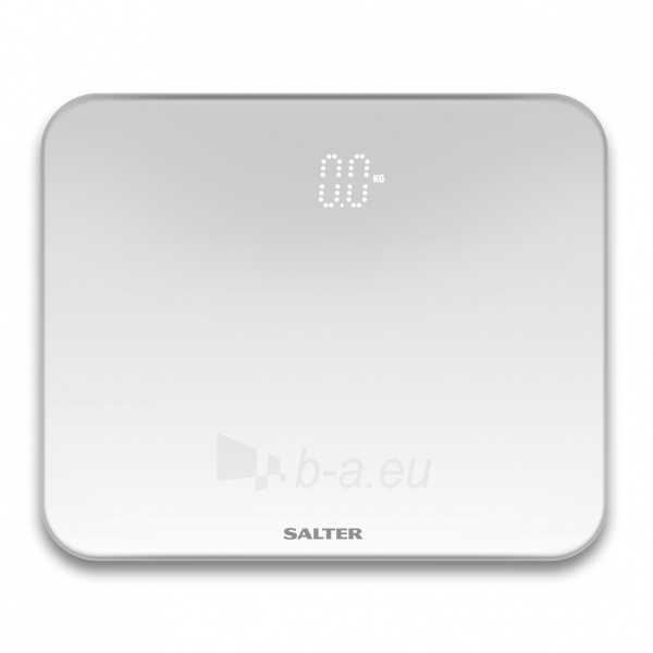 Svarstyklės Salter 9204 WH3R Salter Ghost Digital Bathroom Scale - White paveikslėlis 2 iš 4