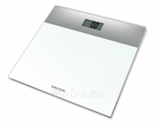 Svarstyklės Salter 9206 SVWH3R Glass Electronic Scale Silver/White paveikslėlis 1 iš 3