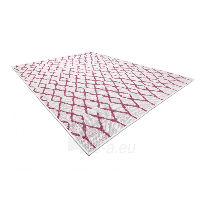 Šviesus kilimas su raštu SION Fuksija | 200x290 cm paveikslėlis 3 iš 16