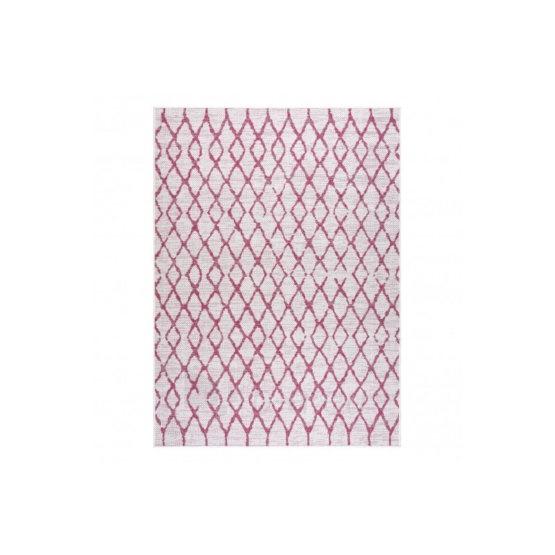Šviesus kilimas su raštu SION Fuksija | 200x290 cm paveikslėlis 2 iš 16