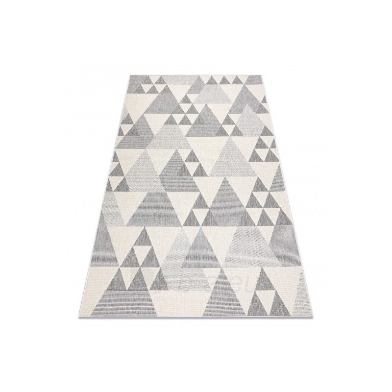 Šviesus raštuotas kilimas SPRING Trikampiai | 120x170 cm paveikslėlis 16 iš 16