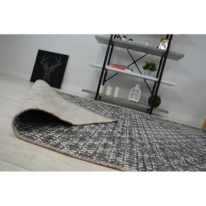 Tamsus sendinto dizaino kilimas LOFT Boho | 120x170 cm paveikslėlis 10 iš 11