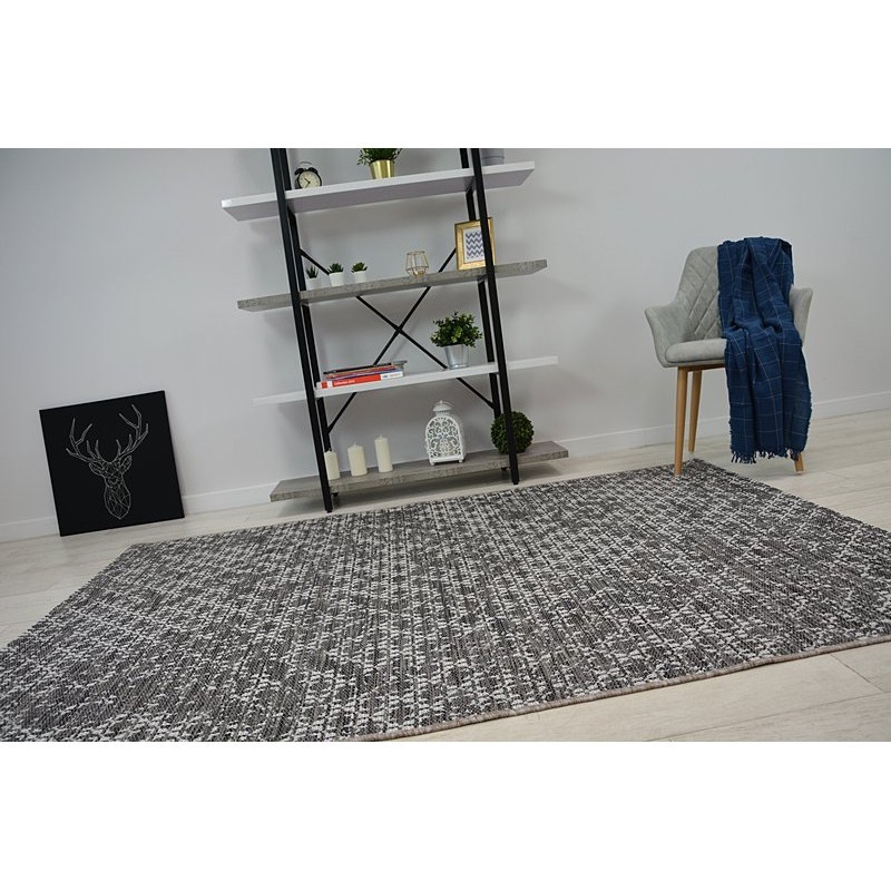 Tamsus sendinto dizaino kilimas LOFT Boho | 120x170 cm paveikslėlis 4 iš 11