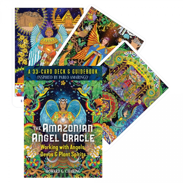 Taro kortos Amazonian Angel Oracle Destiny Books paveikslėlis 3 iš 7