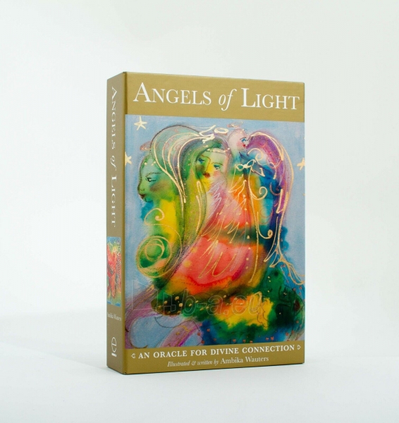 Taro kortos Angels Of Light Oracle kortos Welbeck Publishing paveikslėlis 5 iš 13