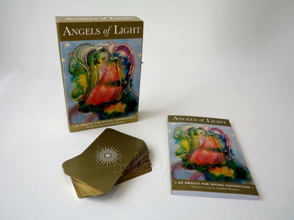 Taro kortos Angels Of Light Oracle kortos Welbeck Publishing paveikslėlis 4 iš 13