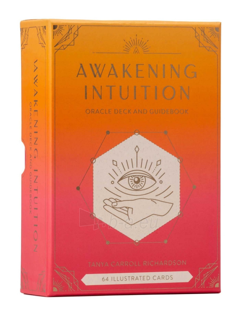 Taro kortos Awakening Intuition Oracle kortos Insight Editions paveikslėlis 11 iš 14