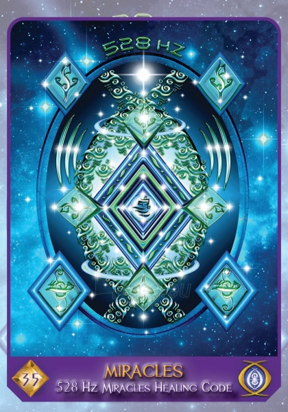 Taro kortos Celestial Frequencies Oracle Cards and Healing Activators Oracle kortos Schiffer Publishing paveikslėlis 10 iš 14