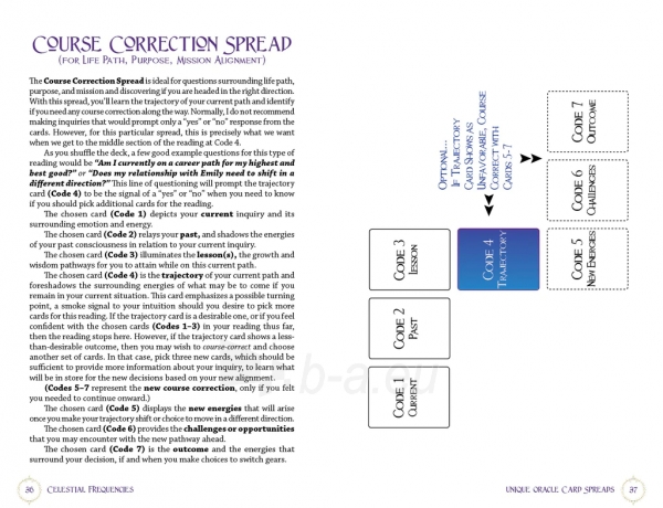 Taro kortos Celestial Frequencies Oracle Cards and Healing Activators Oracle kortos Schiffer Publishing paveikslėlis 9 iš 14