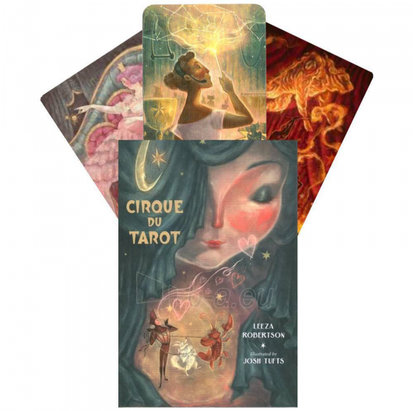 Taro kortos Cirque Du Tarot kortos Llewellyn paveikslėlis 1 iš 6