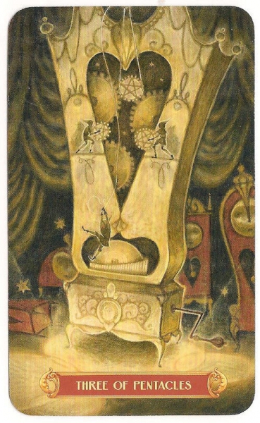 Taro kortos Cirque Du Tarot kortos Llewellyn paveikslėlis 5 iš 6