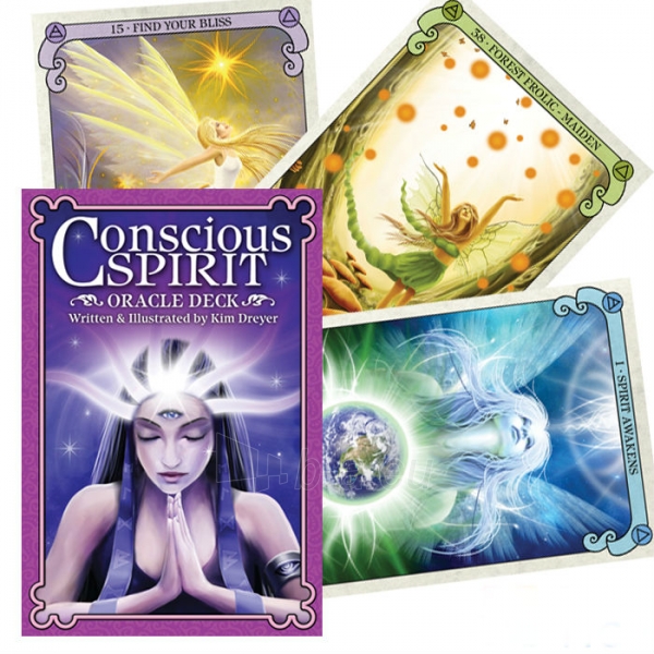 Taro kortos Consciuos Spirit Oracle paveikslėlis 5 iš 8