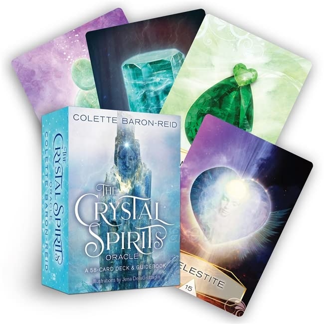 Taro kortos Crystal Spirits Oracle kortos Hay House paveikslėlis 1 iš 10