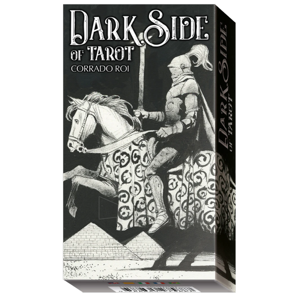 Taro kortos Dark Side Of Tarot kortos Lo Scarabeo paveikslėlis 7 iš 8