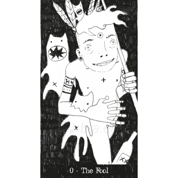 Taro kortos Disorder Tarot Of Innocence kortos Lo Scarabeo paveikslėlis 5 iš 9