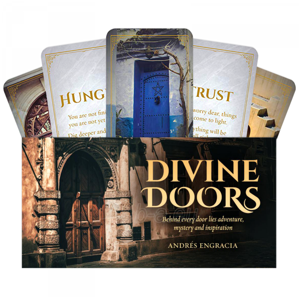 Taro kortos Divine Doors kortos Rockpool paveikslėlis 1 iš 12