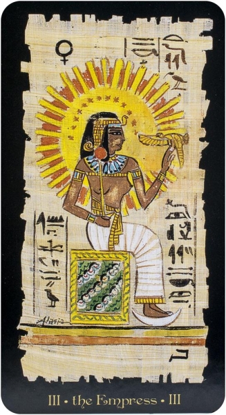 Taro kortos Egyptian Tarot Grand Trumps kortos Lo Scarabeo paveikslėlis 4 iš 10