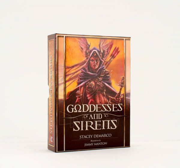 Taro kortos Goddesses And Sirens Oracle Kortos paveikslėlis 2 iš 10