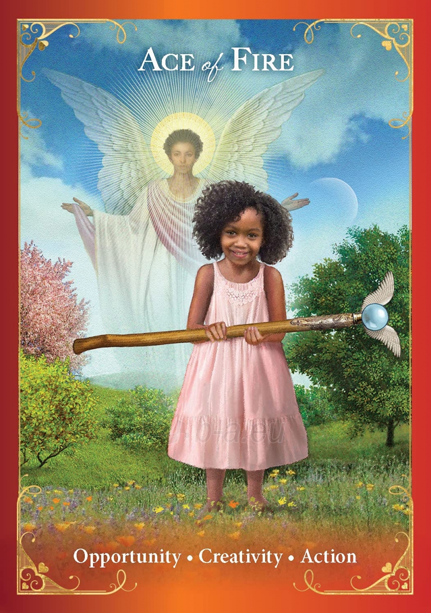 Taro kortos Guardian Angel Messages Tarot kortos Hay House paveikslėlis 5 iš 7