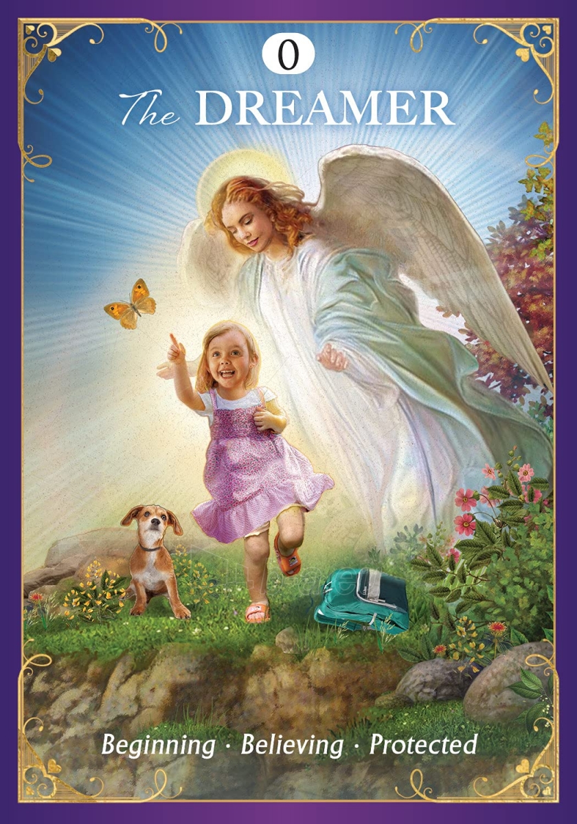 Taro kortos Guardian Angel Messages Tarot kortos Hay House paveikslėlis 6 iš 7