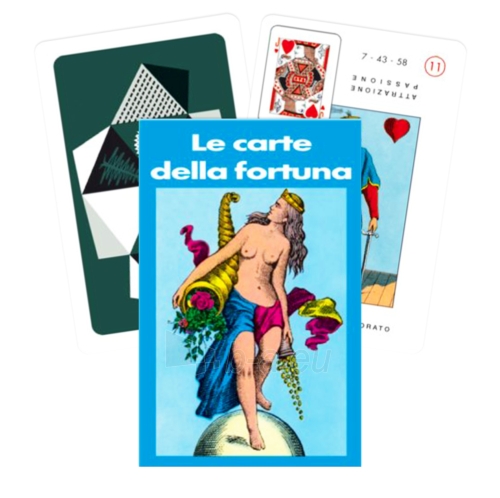 Taro kortos Le carte della fortuna paveikslėlis 1 iš 5