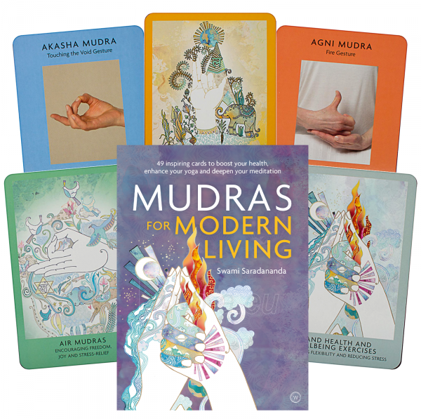 Taro kortos Mudras For Modern Living Watkins Publishing paveikslėlis 1 iš 10