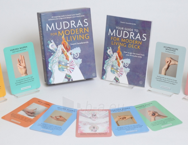 Taro kortos Mudras For Modern Living Watkins Publishing paveikslėlis 3 iš 10