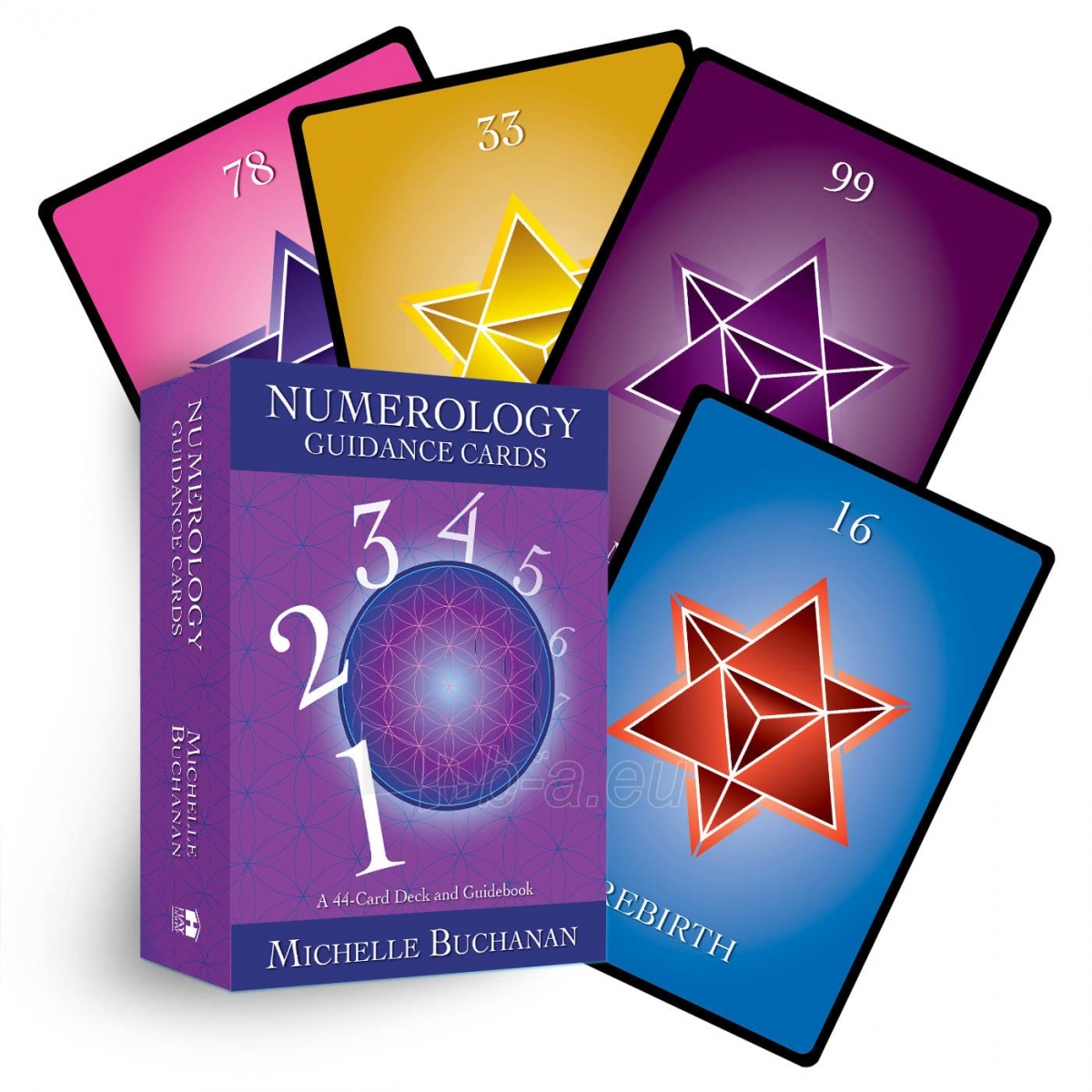 Taro kortos Numerology Guidance kortos Hay House paveikslėlis 1 iš 9