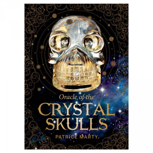 Taro kortos Oracle of the Crystal Skulls Oracle kortos Schiffer Publishing paveikslėlis 6 iš 7