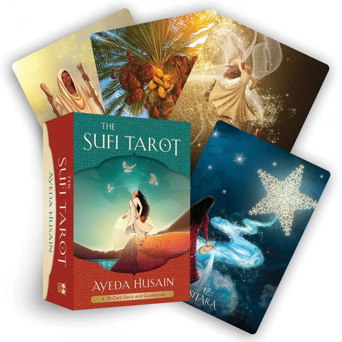 Taro kortos Sufi Tarot kortos Hay House paveikslėlis 1 iš 8