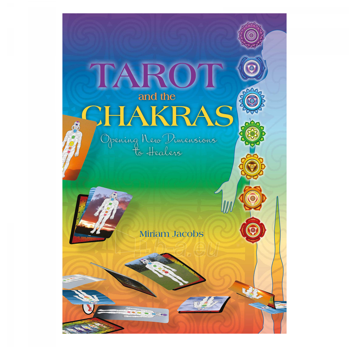 Taro kortos Tarot and the Chakras knyga Schiffer Publishing paveikslėlis 1 iš 7