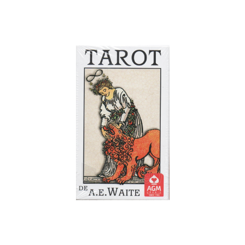 Taro kortos Tarot De Ae Waite Premium Deck In Spanish AGM (maža versija) paveikslėlis 3 iš 4