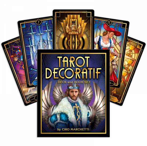 Taro kortos Tarot Decoratif US Games Systems paveikslėlis 1 iš 13