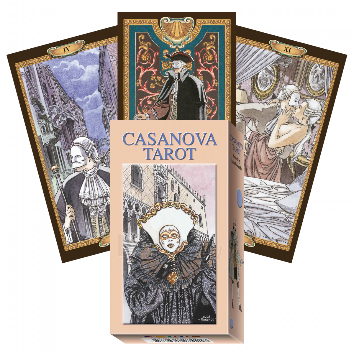 Taro Kortos Tarot Of Casanova paveikslėlis 1 iš 10