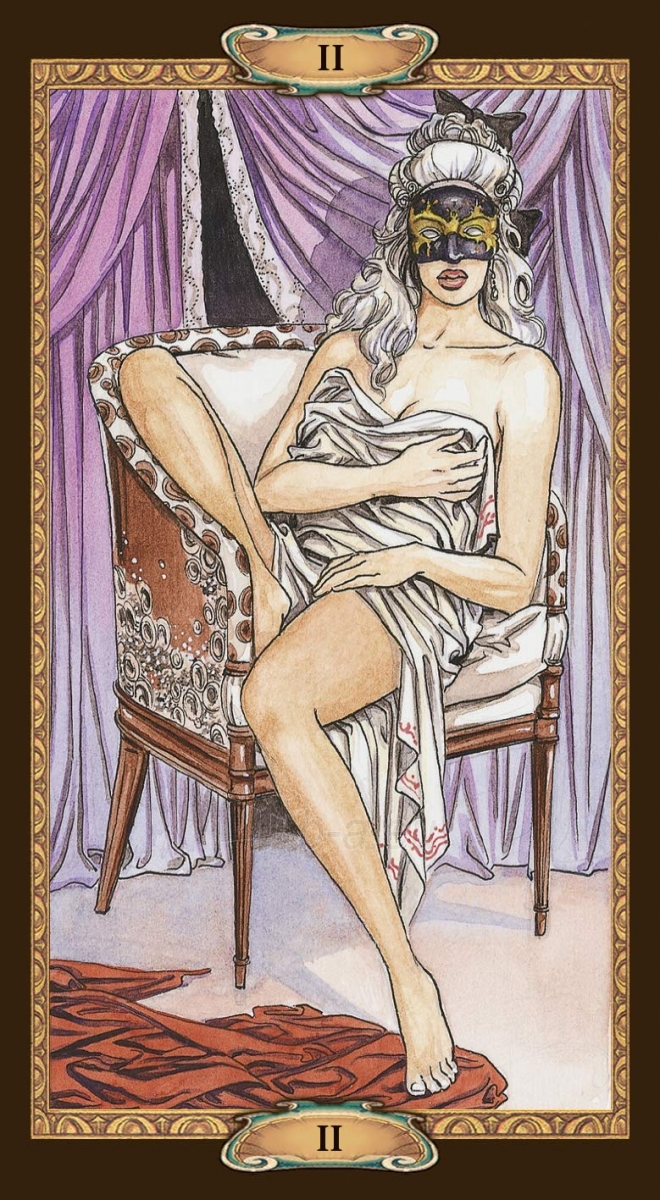 Taro Kortos Tarot Of Casanova paveikslėlis 10 iš 10