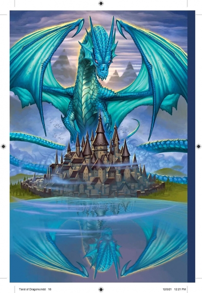 Taro kortos Tarot Of Dragons LLewellyn paveikslėlis 3 iš 3