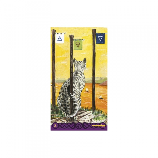 Taro Kortos Tarot Of Pagan Cats paveikslėlis 2 iš 6