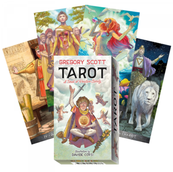 Taro kortos Tarot Of Positive Clarity Lo Scarabeo paveikslėlis 1 iš 7