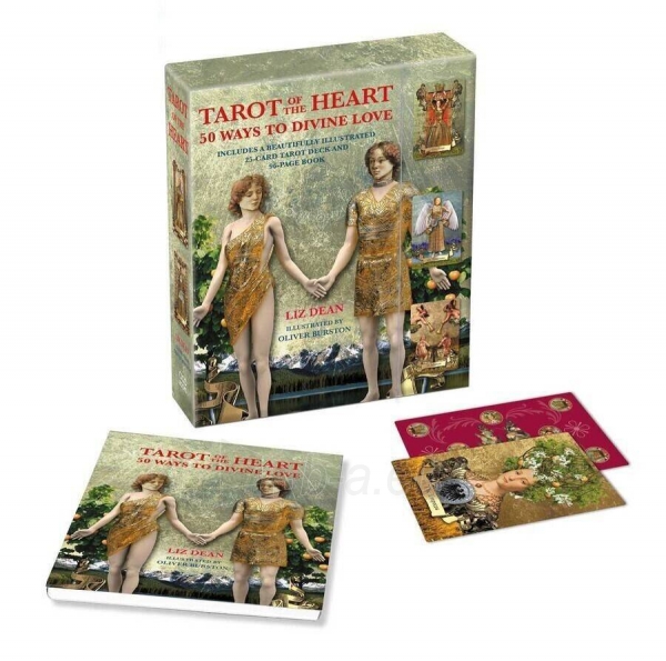 Taro kortos Tarot Of The Heart Cico Books paveikslėlis 1 iš 6