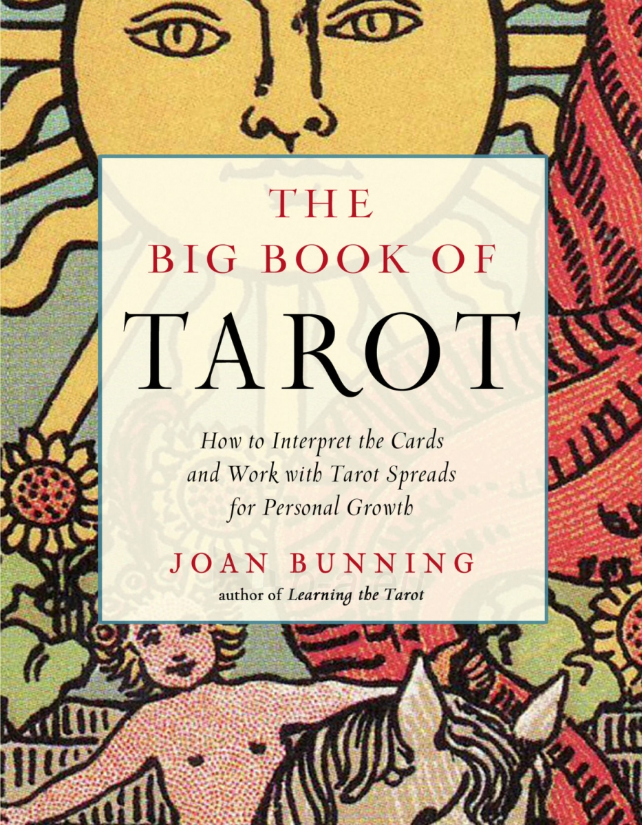 Taro kortos The Big Book of Tarot knyga Weiser Books paveikslėlis 1 iš 7