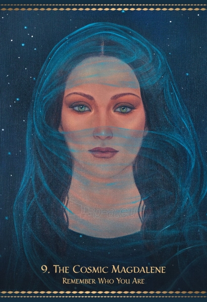 Taro kortos The Mystique Of Magdalene Oracle Blue Angel paveikslėlis 8 iš 9