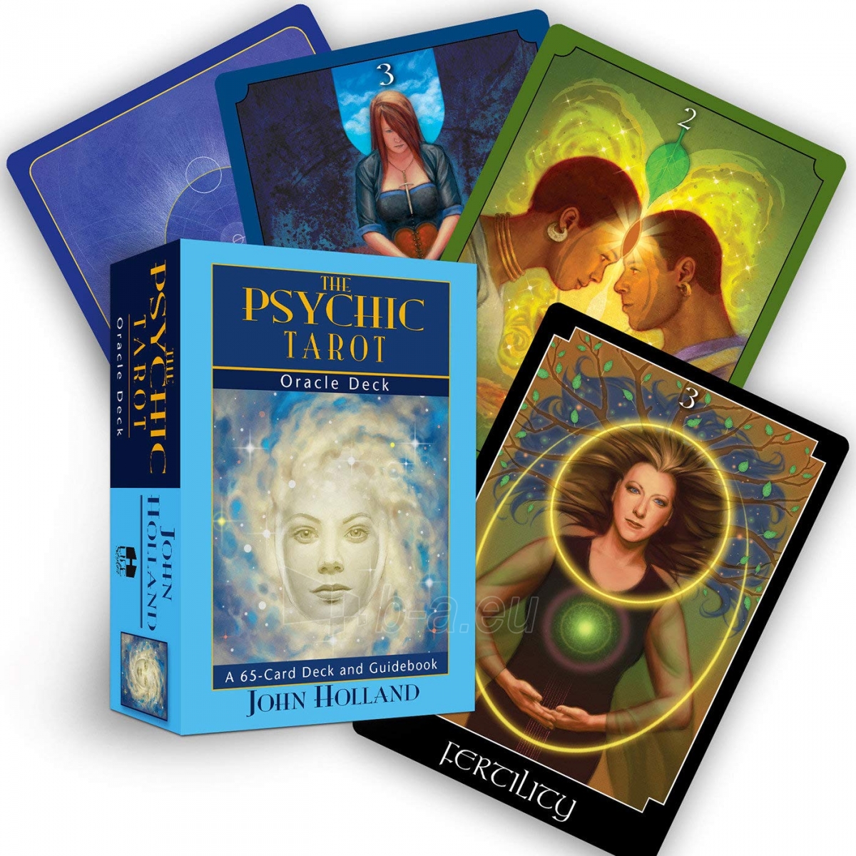 Taro kortos The Psychic Tarot Oracle kortos Hay House paveikslėlis 1 iš 13