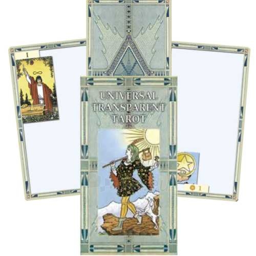 Taro Kortos Universal Transparent Tarot paveikslėlis 7 iš 8