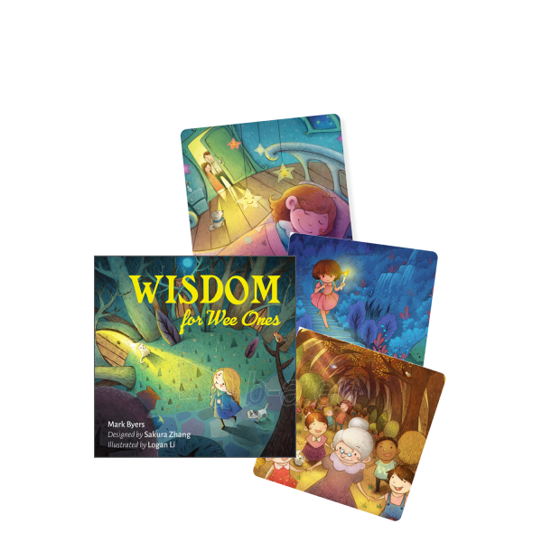 Taro kortos Wisdom for wee ones Oracle kortos Schiffer Publishing paveikslėlis 1 iš 10